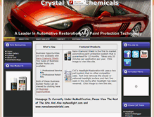 Tablet Screenshot of crystalviewchemicals.com